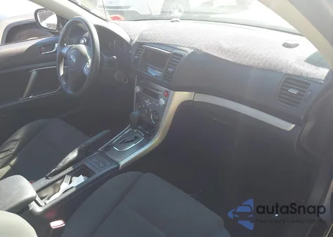 2009 Subaru Outback 2.5I z USA, uszkodzony, nr VIN 4S4BP61C497337660